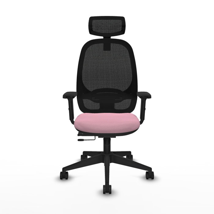 PIQUERAS Y CRESPO Silla de oficina Cilanco Rosa y Negro PIQUERAS Y CRESPO Silla de oficina Cilanco Rosa y Negro