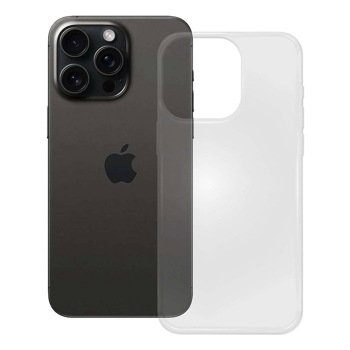PEDEA Funda Soft TPU para Apple iPhone 16 Pro, Transparente PEDEA Funda Soft TPU para Apple iPhone 16 Pro, Transparente