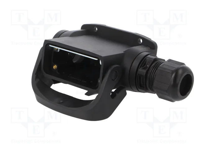 HARTING Carcasa para conectores HDC Han-Eco® A tamaño 10A IP65 recto
