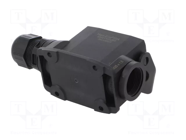 HARTING Carcasa para conectores HDC Han-Eco® A tamaño 10A IP65 recto