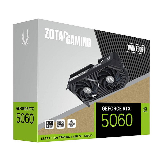 Zotac GAMING GeForce RTX 5060 Twin Edge 8 GB GDDR7 Zotac GAMING GeForce RTX 5060 Twin Edge 8 GB GDDR7