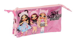 Portatodo Doble Na!Na!Na! Surprise Fabulous Rosa 22 x 12 x 3 cm