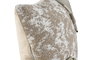 DKD Home Decor Cojin Beige 45 x 45 x 10 cm Tejido Poliester Jacquard Pu