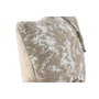 DKD Home Decor Cojín Jacquard PU Beige 45x10x45 cm