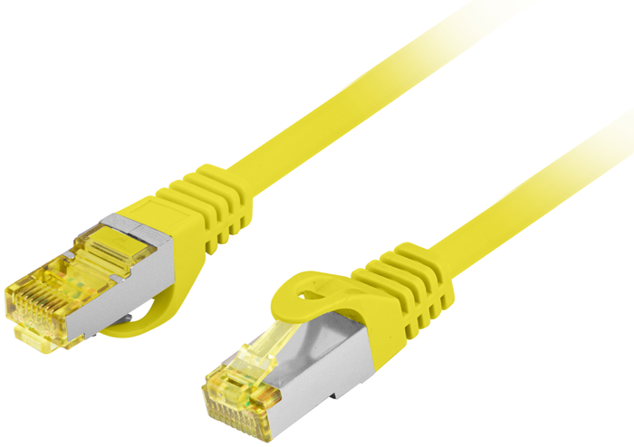 Lanberg Cable de red Cat6a S/FTP 3m Amarillo PCF6A-10CU-0300-Y Lanberg Cable de red Cat6a S/FTP 3m Amarillo PCF6A-10CU-0300-Y
