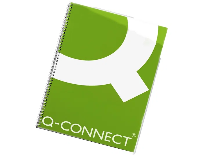 Q-connect Espiral 64 5:1 Blanco para Encuadernación de 6 mm, Caja de 200 Unidades