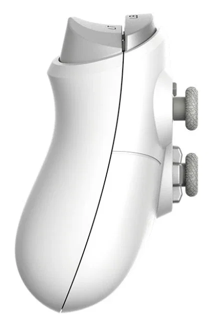 MSI FORCE GC30v Blanco - Mando Inalámbrico Dual USB para PC, Conexión 2.4 GHz, Batería 600 mAh 20h, Gamepad Analógico con Botones Turbo/Macro, Compatible con Windows 10/11 y Android