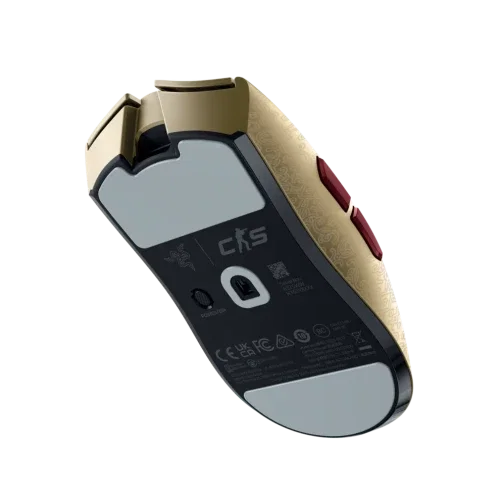 Razer Ratón Viper V3 Pro Counter Strike 2 Ed. Inalámbrico Gaming Ultraligero Dorado RZ01-05120800-R3M1