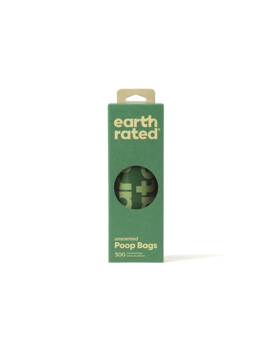 Earth Rated Rollo de Bolsas para Mascotas Sin Perfume 300 u