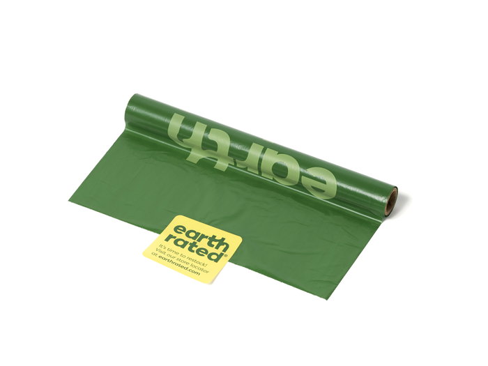 Earth Rated Rollo de Bolsas para Mascotas Sin Perfume 300 u