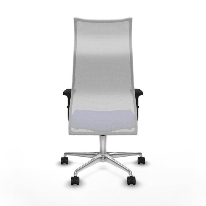 PIQUERAS Y CRESPO Sillón Albacete con mecanismo Sincro, Tela Azul claro y Malla Blanco, Base Aluminio, Brazos 2D PIQUERAS Y CRESPO Sillón Albacete con mecanismo Sincro, Tela Azul claro y Malla Blanco, Base Aluminio, Brazos 2D