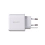 Lindy 73424 Cargador USB de 30W con Puertos Tipo A y C Blanco