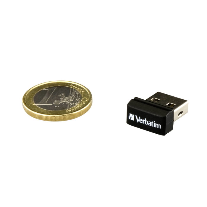 Verbatim Store 'n' Stay NANO 16 GB USB 2.0 Negro Verbatim Store 'n' Stay NANO 16 GB USB 2.0 Negro