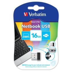 Verbatim Store 'n' Stay NANO 16GB USB 2.0 Negro Verbatim Store 'n' Stay NANO 16GB USB 2.0 Negro