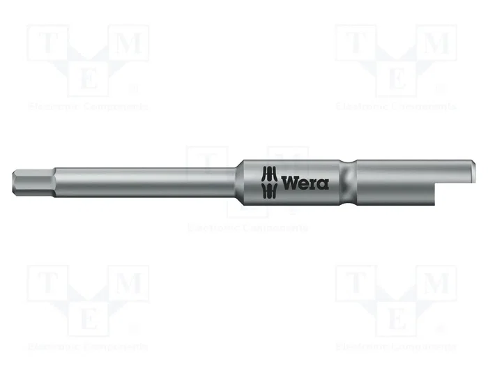 WERA Punta de destornillador hexagonal HEX 1,5 mm, toma 4 mm WERA Punta de destornillador hexagonal HEX 1,5 mm, toma 4 mm