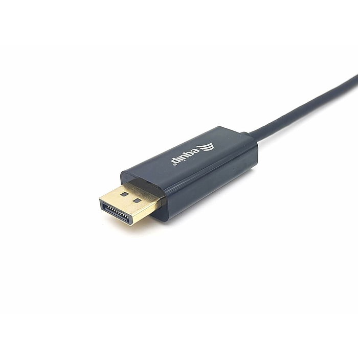 Equip Cable Adaptador USB-C a DisplayPort 1.2 de 1m 4K/60Hz Negro Equip Cable Adaptador USB-C a DisplayPort 1.2 de 1m 4K/60Hz Negro
