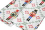 DKD Home Decor Paño Navidad Moderna Rojo Verde 0.2 x 40 x 60 cm Set de 3