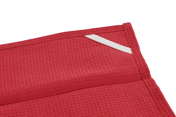 DKD Home Decor Paño Navidad Moderna Rojo Verde 0.2 x 40 x 60 cm Set de 3