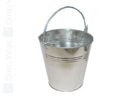 Cubo Cónico de Acero Inoxidable, Asa Lisa, 20 cm (2 L) - Utensilio de Cocina