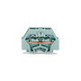 WAGO Klemme 2 Leiter 1.5qmm grau