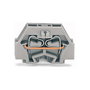 WAGO Klemme 2 Leiter 1.5qmm grau