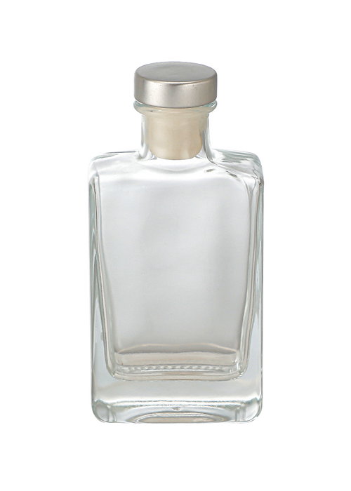Inde - 24 Botellas de Vidrio Multiusos Rectangular, 100 ml (24 Unidades)