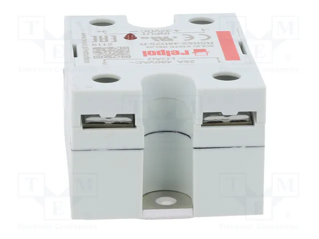 RELPOL RSR52-48D25-R Relé de semiconductor monofásico 25A 48÷530VAC