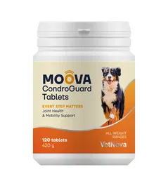 Vetnova Moova Condroguard Comprimidos Masticables para Perros 120 unidades