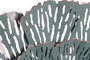DKD Home Decor Espejo Metal 60x7x60 Pared Surtido de 2 Unidades