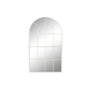 DKD Home Decor Espejo de Pared Ventana Blanco Hierro y Cristal