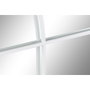 DKD Home Decor Espejo de Pared Ventana Blanco Hierro y Cristal