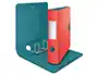 Archivador Palanca Leitz Urban Chic A4 180º 82Mm Rojo (Set de 5)