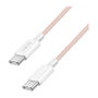 LogiLink Cable USB 2.0 Type-C, C/M a C/M, 60W, Rosa, 0.5 m
