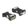 DeLOCK 64314 Aislador RS-232 D-Sub 9 Hembra a Macho con Separación Galvánica de 2,5 kV