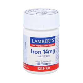 LAMBERTS Hierro Citrato 14 mg