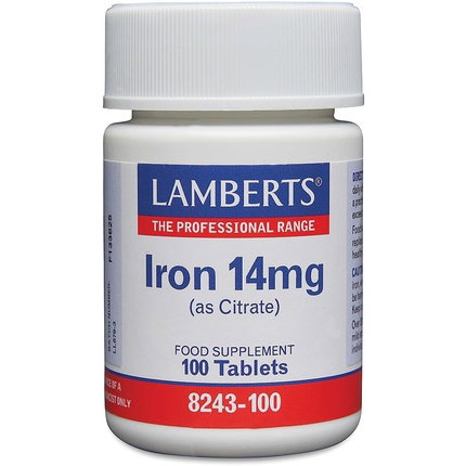 LAMBERTS Hierro Citrato 14 mg