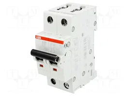 ABB S200 Interruptor magnetotérmico 10A 2 polos 6kA