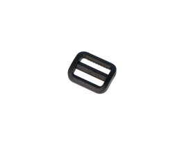 Innspiro Hebilla Corredera Rectangular Plástico Negro 19,2 mm