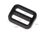Innspiro Hebilla Corredera Rectangular Plástico Negro 19,2 mm