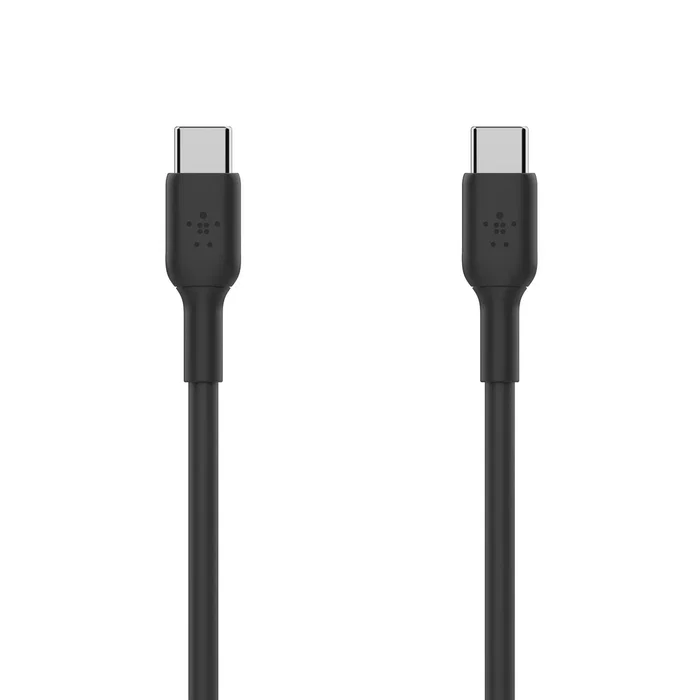 Belkin BPZ003bt1MBK-B6 - Cargador rápido de pared USB-C PD 25W, cable USB-C a USB-C 1m, negro, universal, protección sobretensión