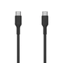 Belkin BPZ003bt1MBK-B6 - Cargador rápido de pared USB-C PD 25W, cable USB-C a USB-C 1m, negro, universal, protección sobretensión
