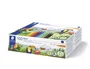 Staedtler Rotulador Noris 326 School Pack 100 Unidades Colores Surtidos Punta Fina Tinta Antiseado Cuerpo Reciclado