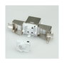 ROLINE Keystone Jack Cat.6 Class E blindado SLIM plata