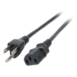 EFB Elektronik EFB Netzleitung Japón Tipo B a C13, 1,8 m, Negro