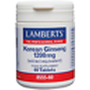 LAMBERTS Ginseng Coreano 1200mg 60 Tabletas
