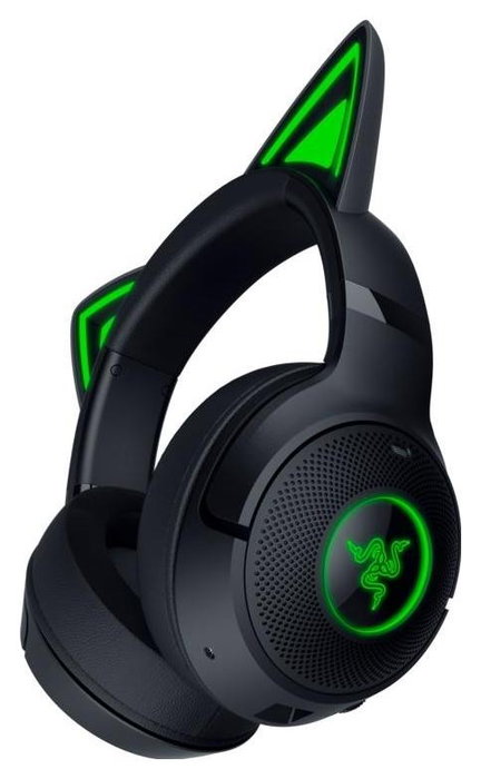 Razer Kraken Kitty V2 BT Negro (RZ04-04860500-R3M1) - Auriculares con Orejas Kitty RGB Razer Kraken Kitty V2 BT Negro (RZ04-04860500-R3M1) - Auriculares con Orejas Kitty RGB