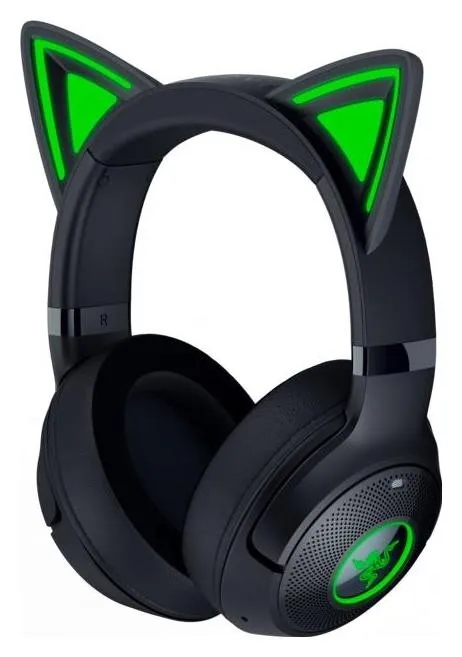 Razer Kraken Kitty V2 BT Negro (RZ04-04860500-R3M1) - Auriculares con Orejas Kitty RGB Razer Kraken Kitty V2 BT Negro (RZ04-04860500-R3M1) - Auriculares con Orejas Kitty RGB