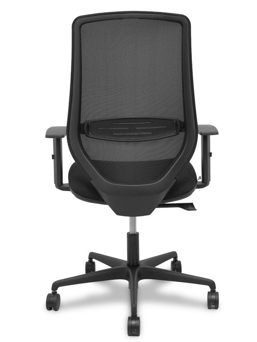 Silla de oficina Mardos con mecanismo Sincro tapizada con Tela color Negro. Equipada con lumbar 1D, Brazos 1D y Ruedas 65mm nailon Silla de oficina Mardos con mecanismo Sincro tapizada con Tela color Negro. Equipada con lumbar 1D, Brazos 1D y Ruedas 65mm nailon