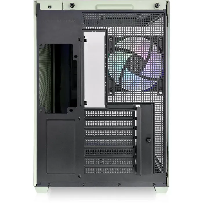 Thermaltake CA-1Z2-00MEWN-00 View 380 TG ARGB Gabinete Torre ATX Medio sin Fuente, Color Verde Matcha