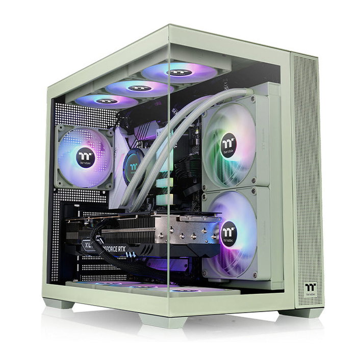 Thermaltake View 380 TG ARGB Matcha Green